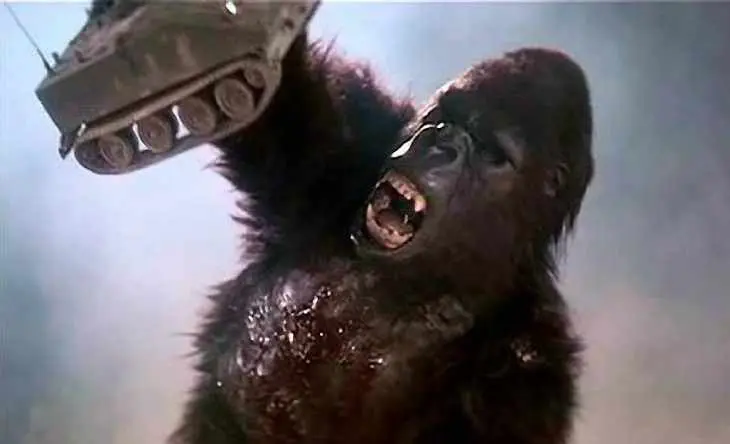 Una escena de King Kong Live (1986). / RR SS