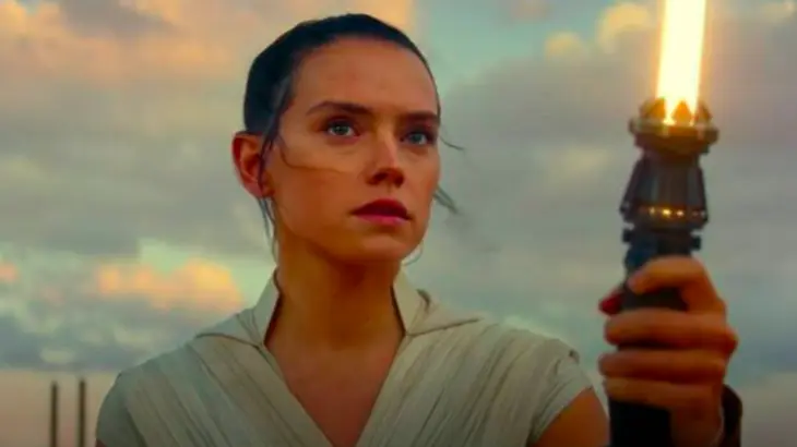 Daisy Ridley como Rey en Star Wars. / Disney