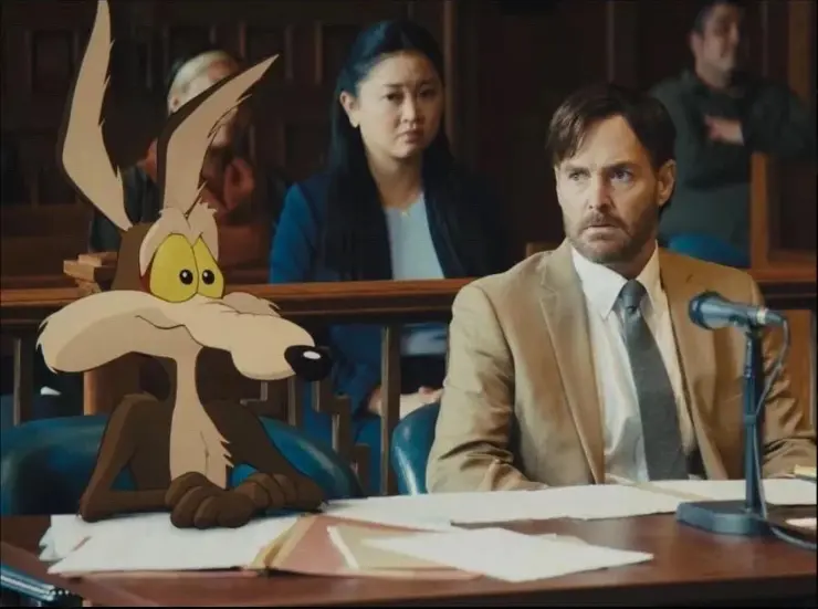 La &uacute;nica imagen revelada de la pel&iacute;cula Coyote vs Acme. / X