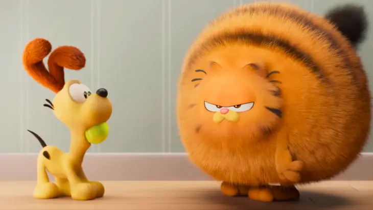 Garfield estrena nuevo tr&aacute;iler mostrando su origen y a su padre Vic. / Sony Pictures