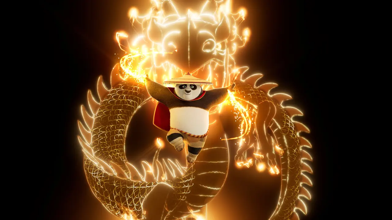 Im&aacute;genes de Kung Fu Panda 4. / @Twitter