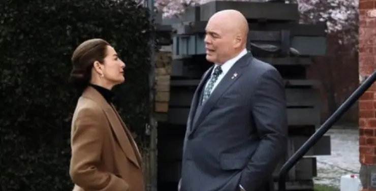 Ayelet Zurer en Daredevil Born Again. / RRSS