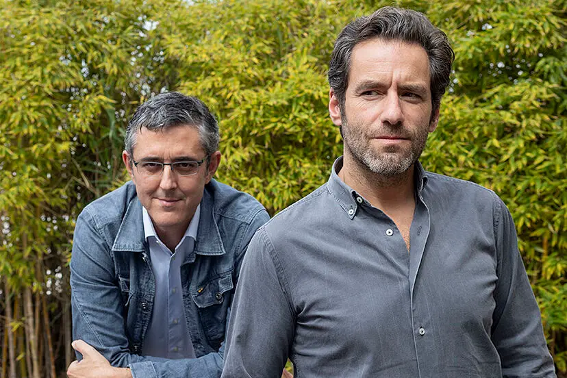 Eduardo Madina y Borja S&eacute;mper. / RR SS