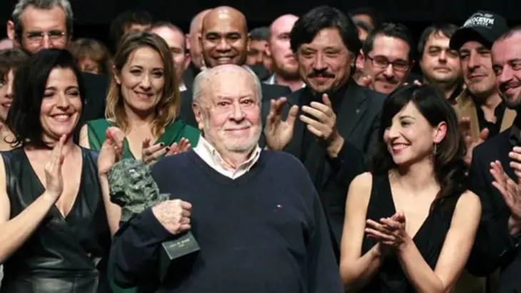 Jaime de Armi&ntilde;&aacute;n durante la entrega del Goya de Honor 2014. / IMDb