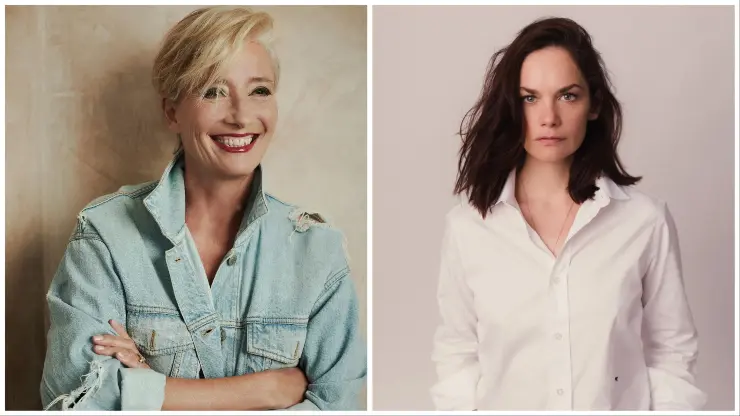 Emma Thompson y Ruth Wilson en Down Cemetery Road. / RRSS