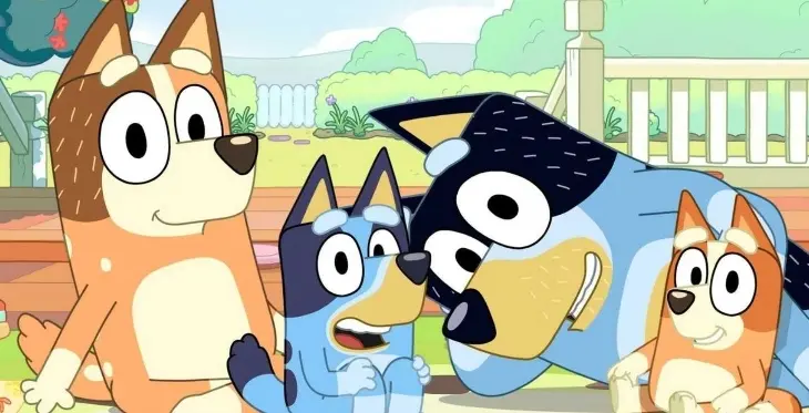 Bluey, serie. / IMDb