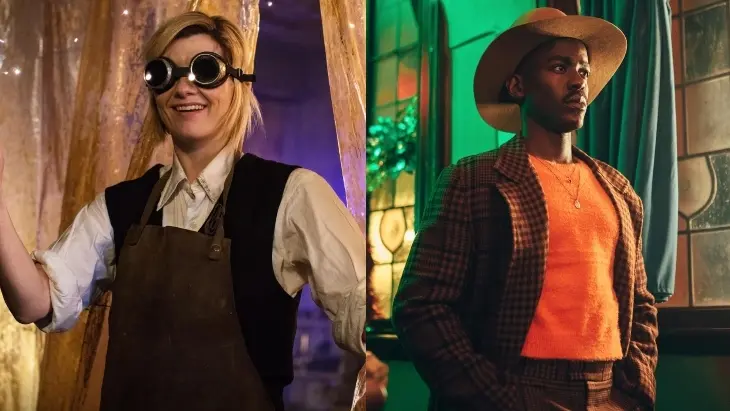 Jodie Whittaker y Ncuti Gatwa, actores. / IMDb