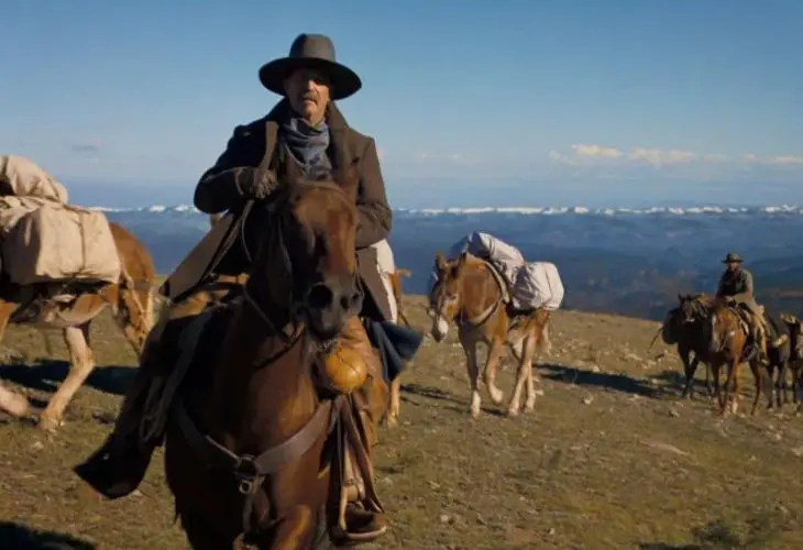 Kevin Costner en Horizon, an American Saga. / Productora.