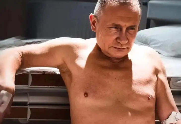 Vlad&iacute;mir Putin, presidente de Rusia, en una imagen creada por IA en el film Putin. / Productora.