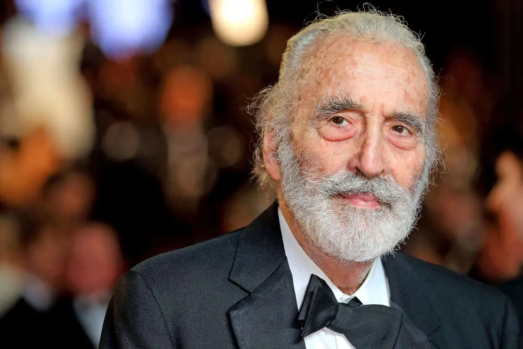 Fotograf&iacute;a de Christopher Lee. / RR SS