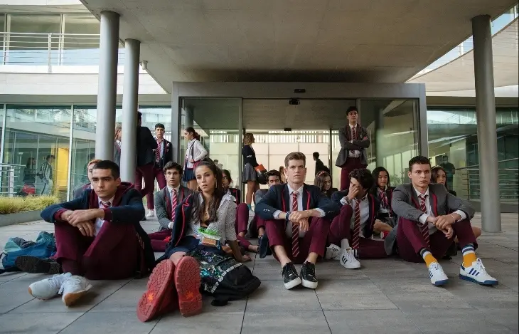 Élite, serie. / IMDb