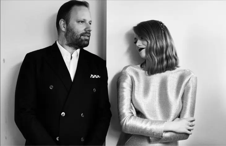 Yorgos Lanthimos y Emma Stone. / IMDb