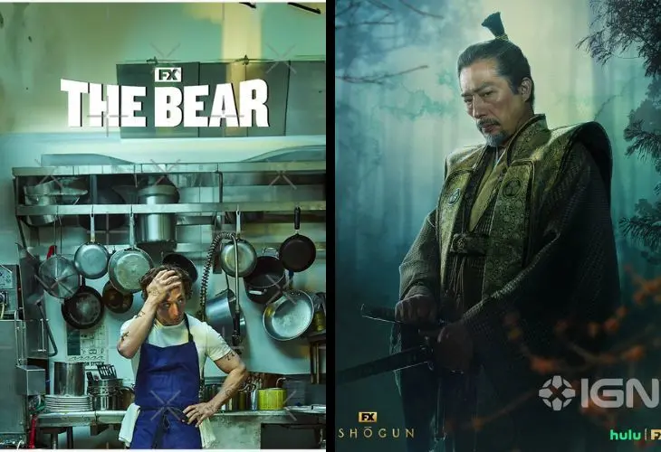 The Bear y Shōgun. / Productoras.