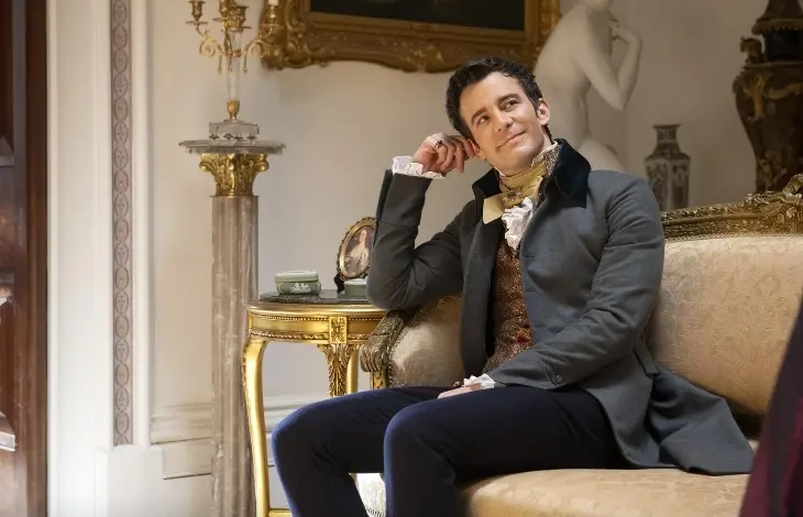 Benedict Bridgerton en Los Bridgerton. / IMDb