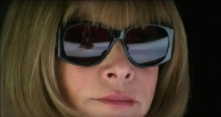 Anna Wintour, editora de moda y actriz. / IMDb