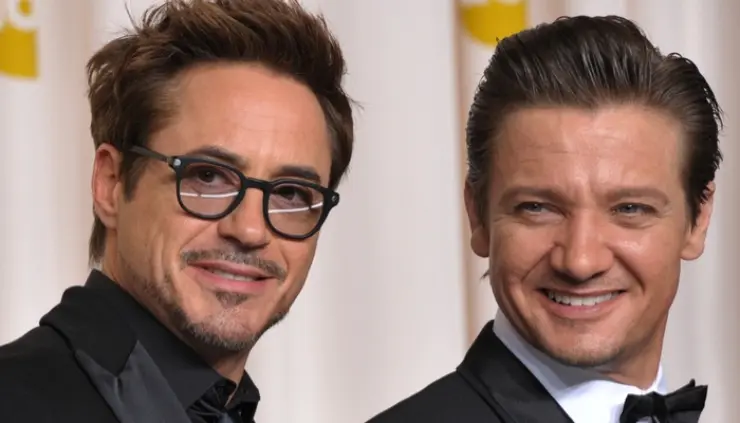 Jeremy Renner y Robert Downey Jr. / RRSS