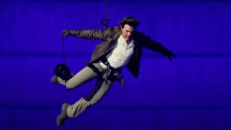 Tom Cruise en los Juegos Ol&iacute;mpicos. / RRSS