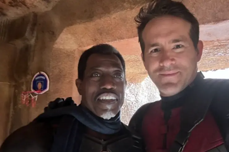 Ryan Reynolds y Wesley Snipes. / RRSS