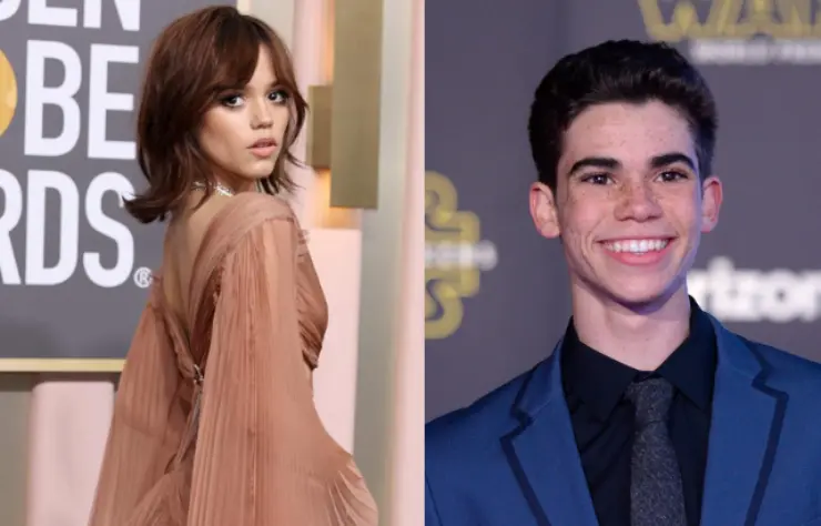 Jenna Ortega y Cameron Boyce. / RRSS