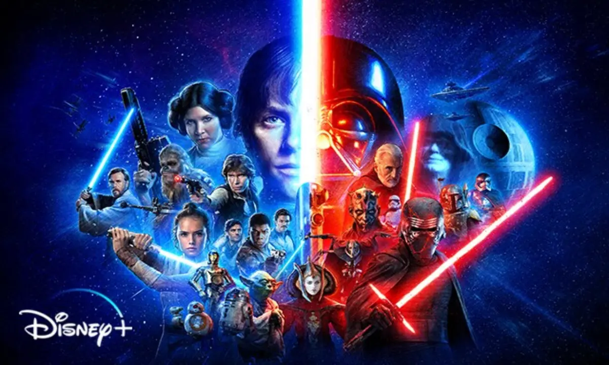 Star Wars banner. / Disney