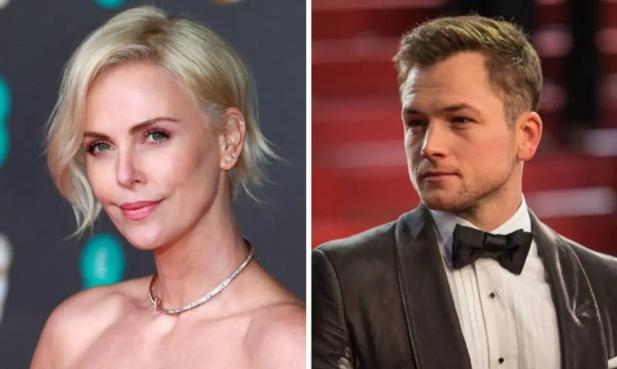 Taron Egerton y Charlize Theron. / RRSS
