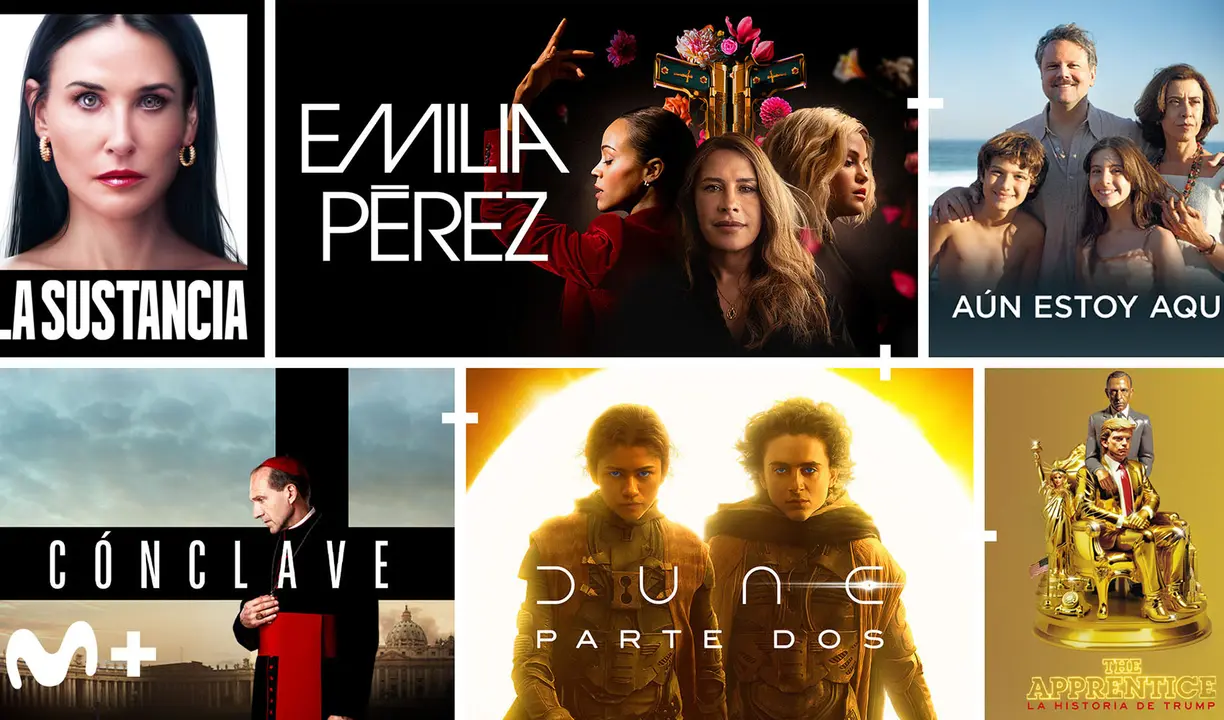 Películas nominadas a los Oscar 2025. / Movistar Plus+