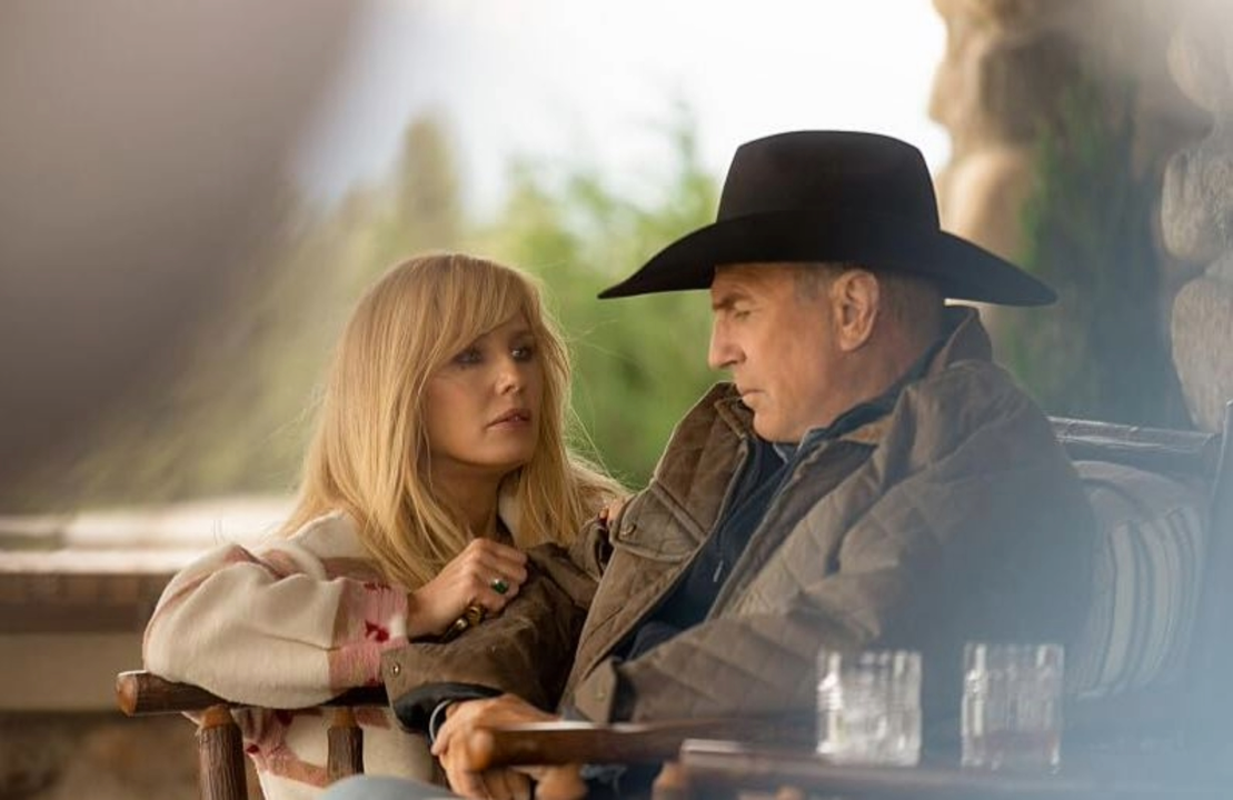 Kevin Costner y Kelly Reilly en Yellowstone (2018) / IMDb