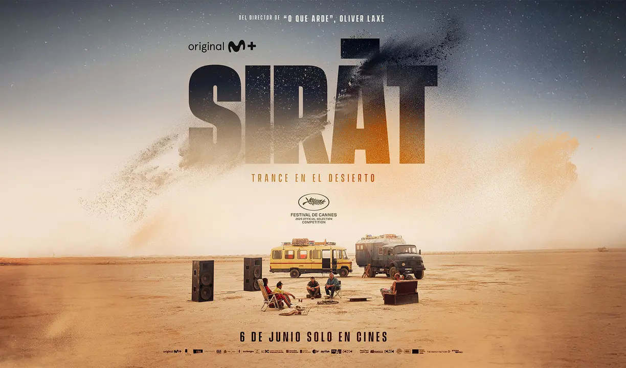 P&oacute;ster de Sirat. / Movistar Plus+