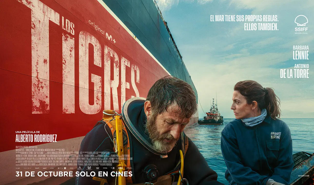 P&oacute;ster de Los tigres. / Movistar Plus+