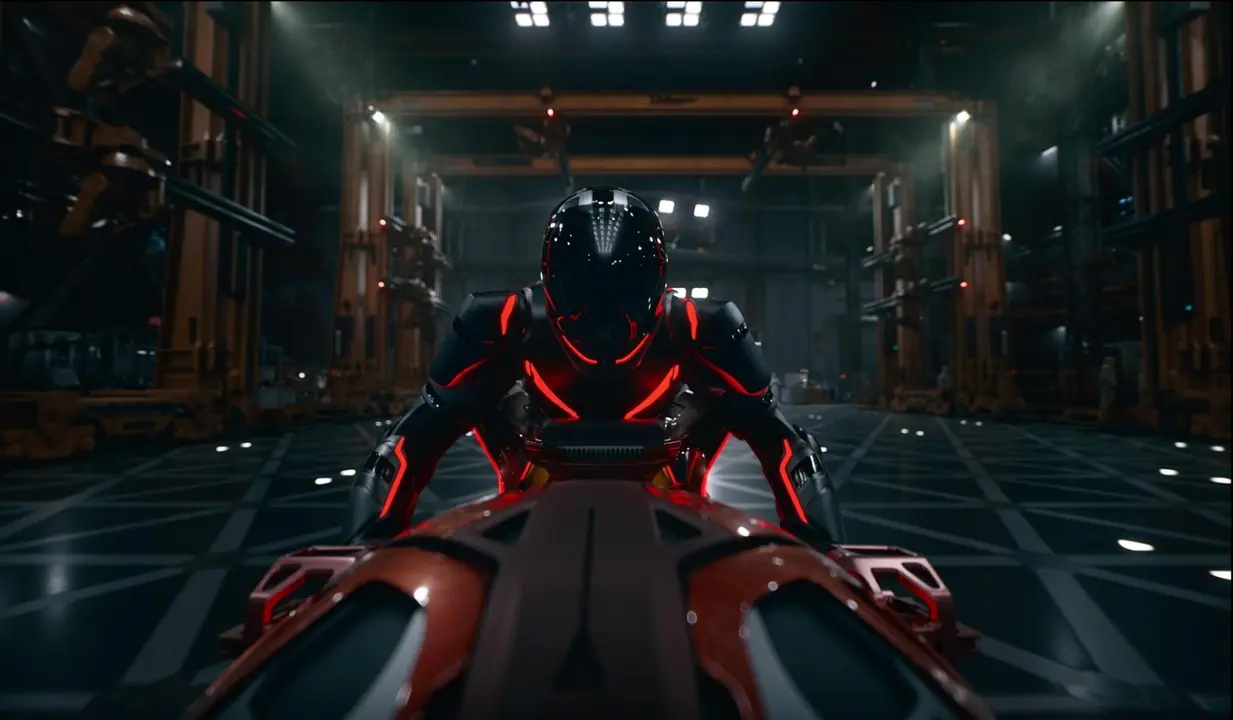 TRON: Ares, pel&iacute;cula. / IMDb