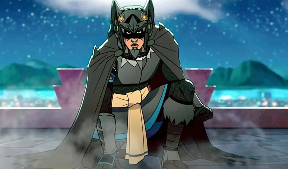 P&oacute;ster de Batman azteca. / RR SS