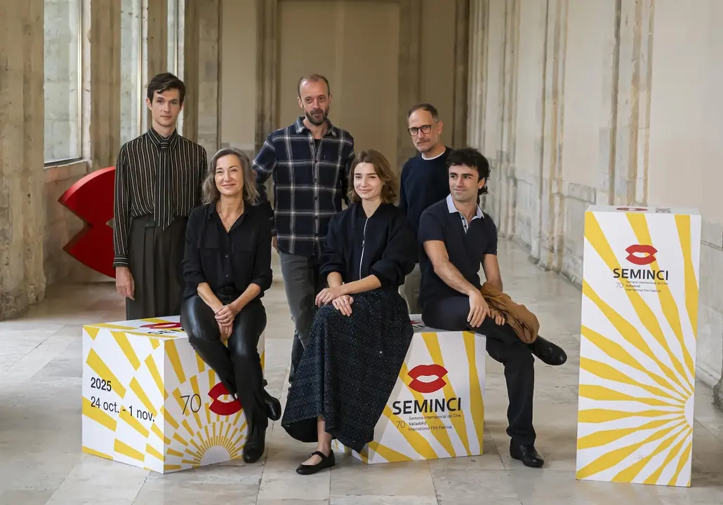 Fernando Franco, Diego Garisa, Julia Martínez, Sonia Almarcha, Itzan Escamilla e Íñigo de la Iglesia. / &copy;Seminci : Photogenic