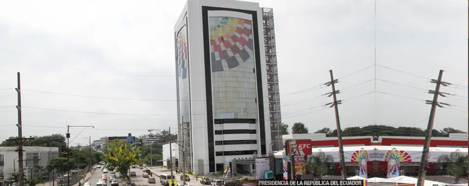 Nuevo edificio del Estado ecuatoriano en Guayaquil.