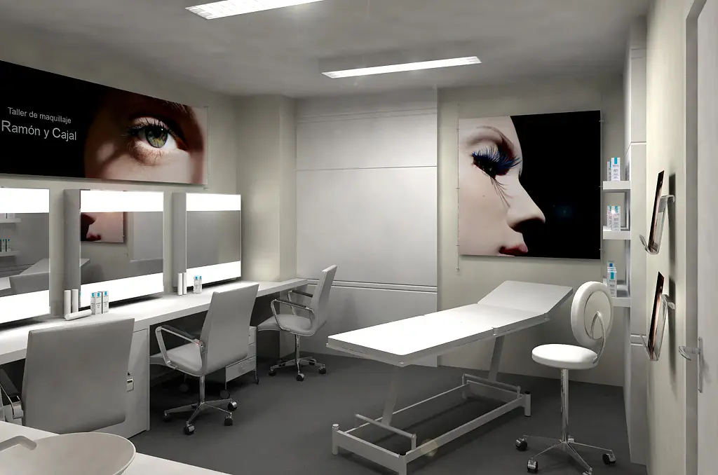 Sal&oacute;n de maquillaje.