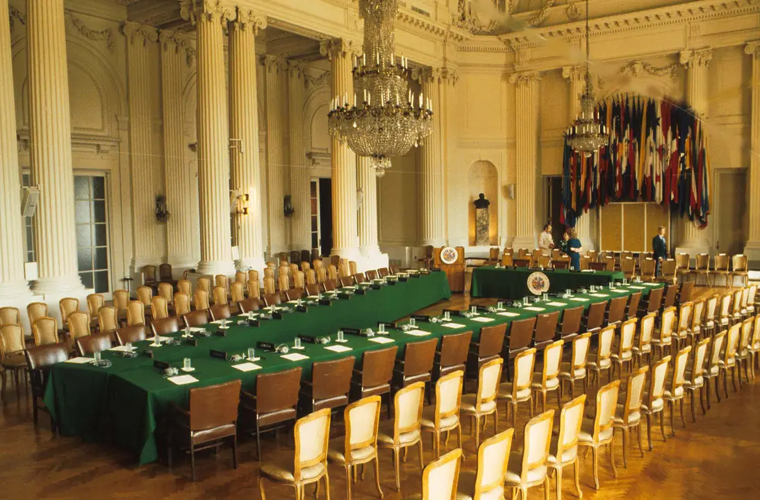 Sal&oacute;n de Las Am&eacute;ricas de la OEA.