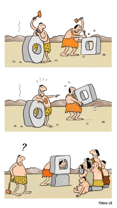 Dibujo de Lamberto Tomassini, de Italia.