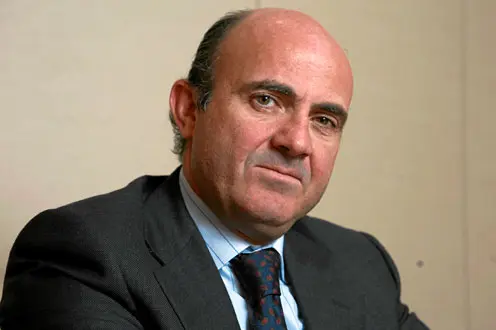 El ministro espa&ntilde;ol de Econom&iacute;a, Luis de Guindos.