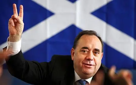 Alex Salmond es, de lejos, el l&iacute;der m&aacute;s popular de Escocia / David Cheskin - PA Wire.