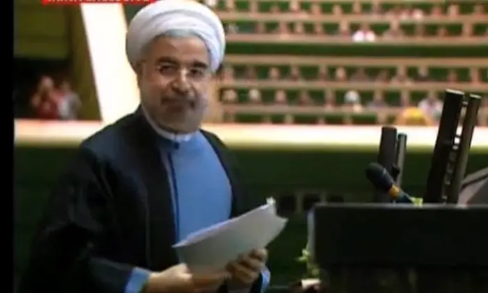 Hasan Rohan&iacute;, presidente de Ir&aacute;n.