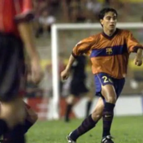 Xavi, en su debut / David Ib&aacute;&ntilde;ez