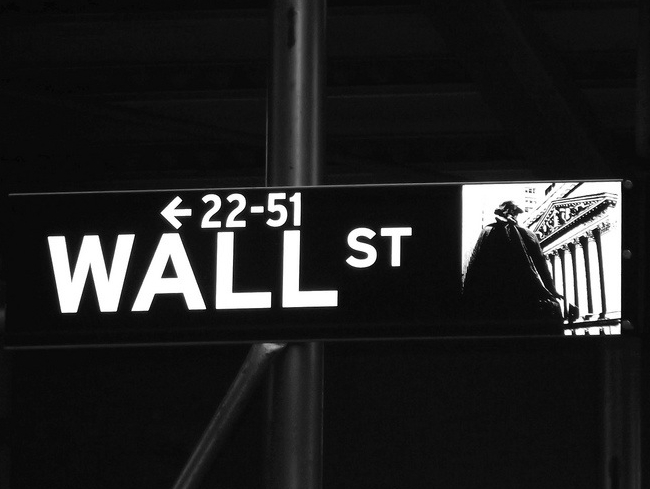 Se&ntilde;al de Wall Street.