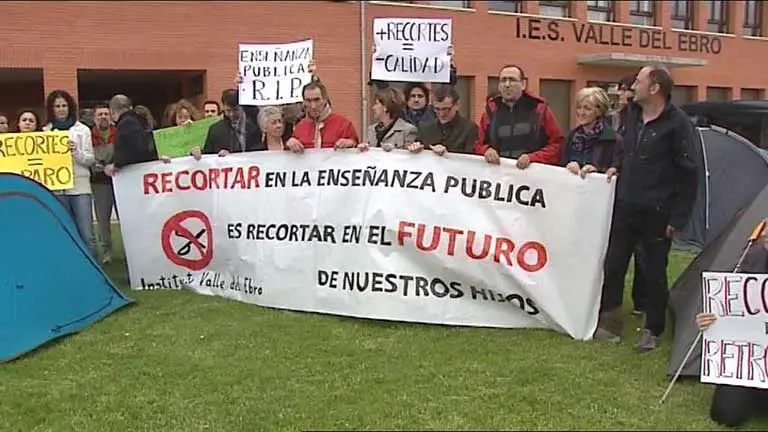 Protesta contra la LOMCE.