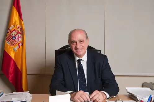 Jorge Fern&aacute;ndez D&iacute;ez, ministro del Interior del Gobierno de Espa&ntilde;a.