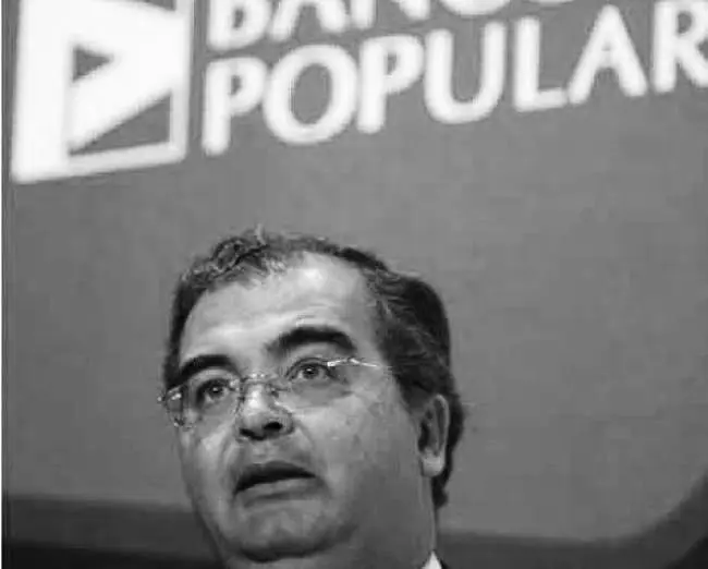 Angel Ron, expresidente del Banco Popular.