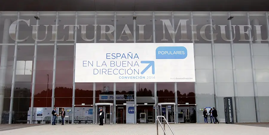 Lema de la Convenci&oacute;n del Partido Popular.