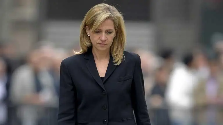 Cristina, hermana del rey Felipe VI.