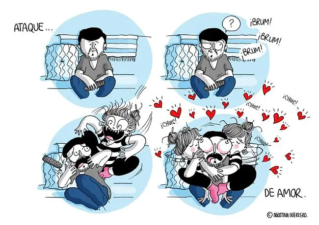 Ataque de amor. Agustina Guerrero.