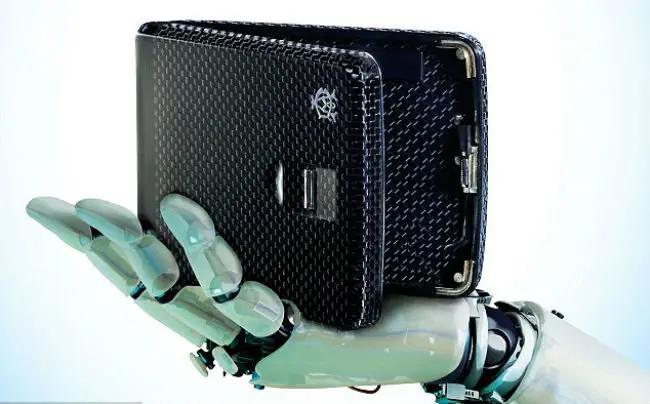 La cartera biometrica Dunhill tiene un escaner de huella digital