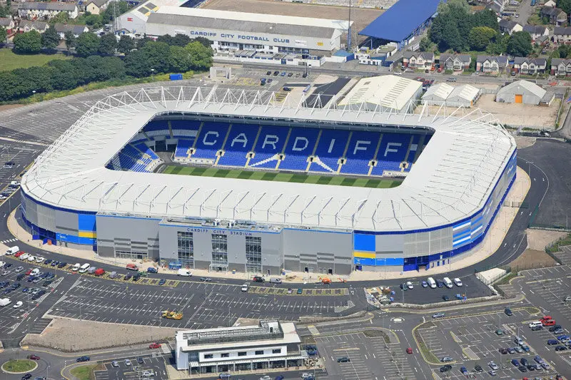 Estadio de Cardiff.