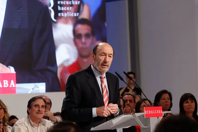 Alfredo P&eacute;rez Rubalcaba.